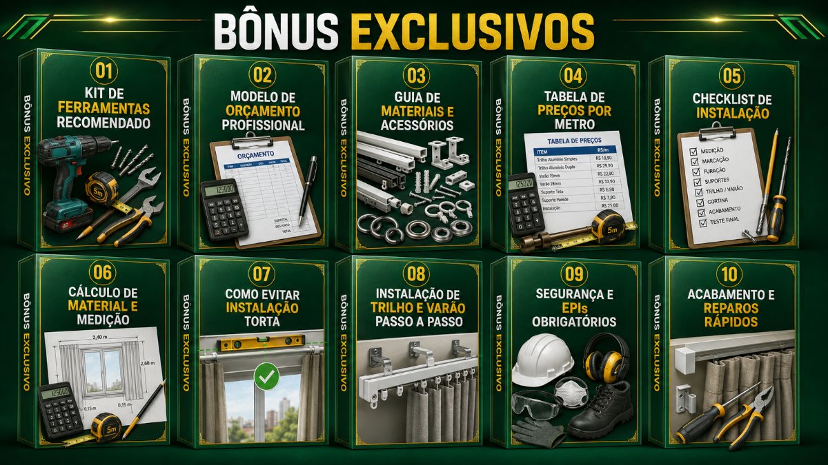 Bônus exclusivos do curso